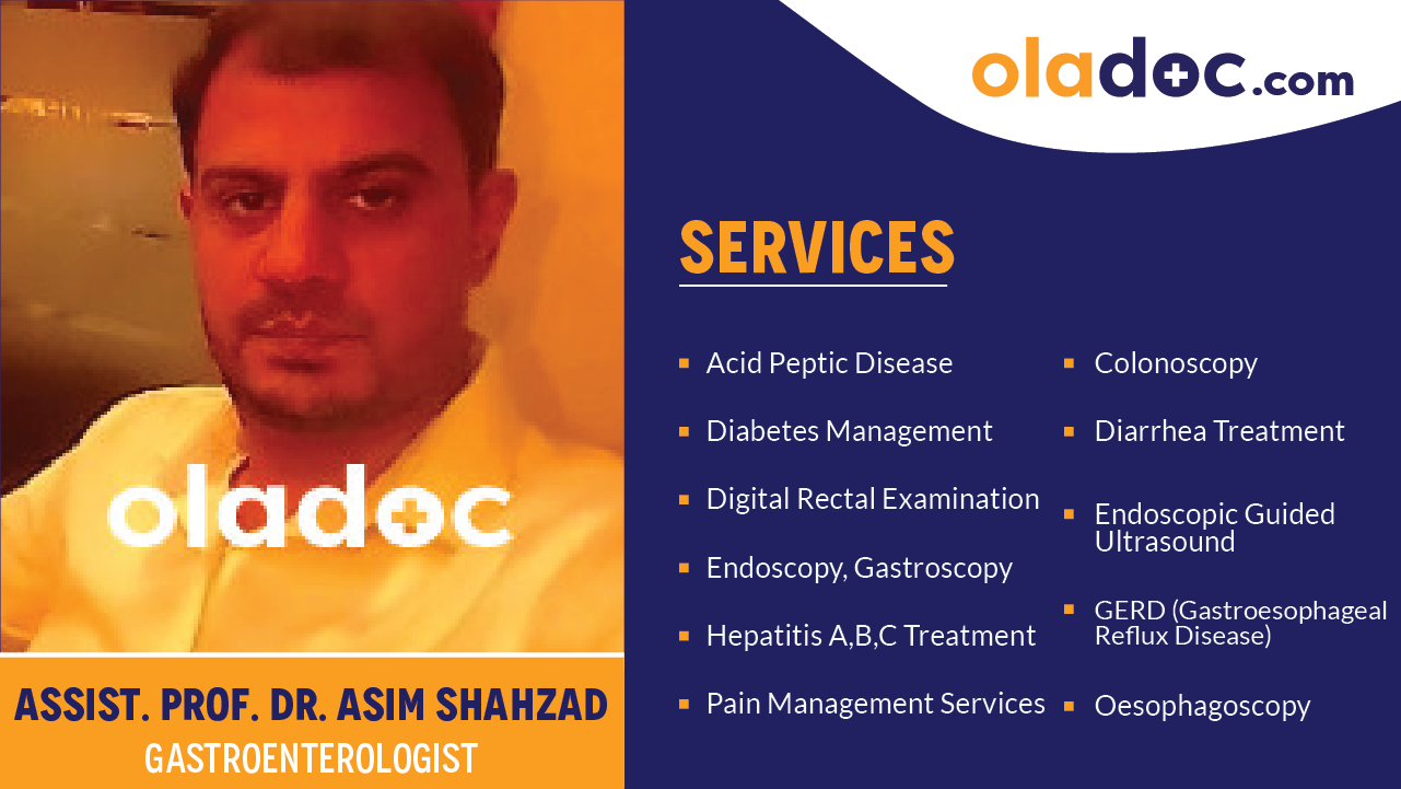 Services provided by Dr.Asim Shahzad